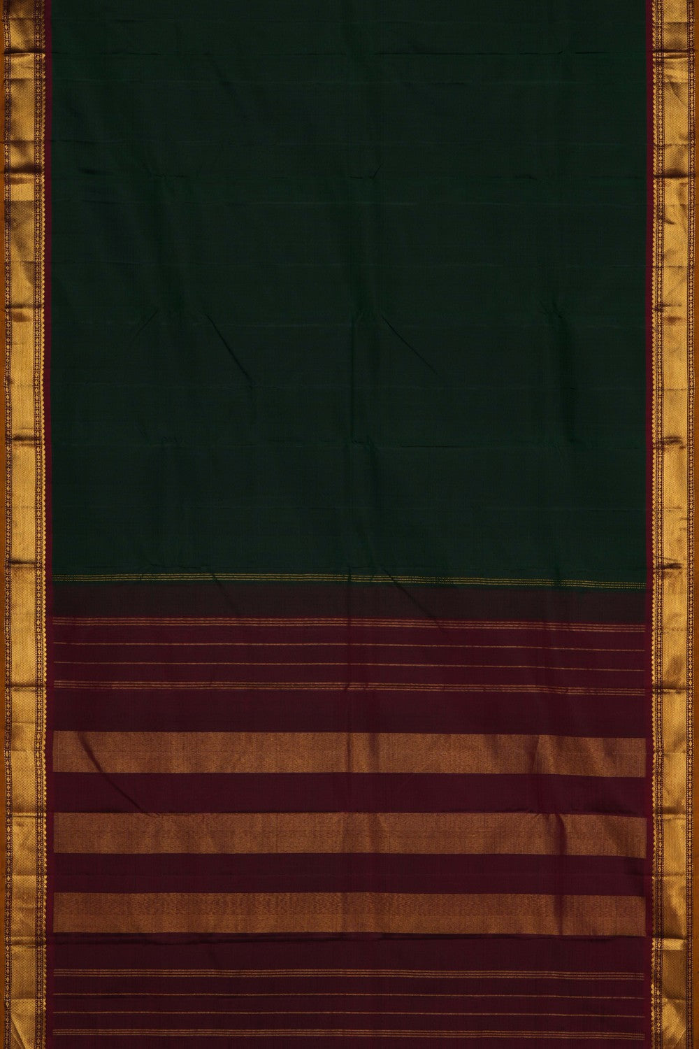 Image of Arani Silk Green Saree